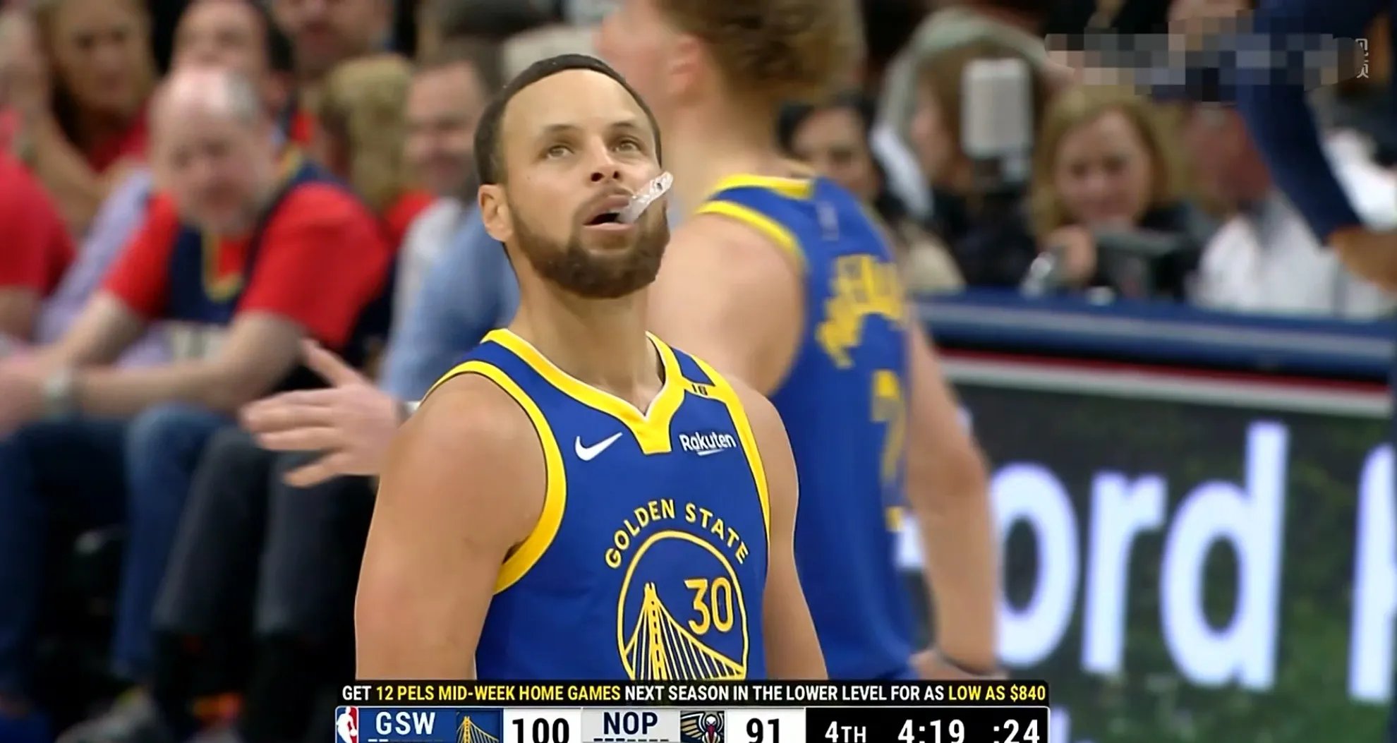 勇士客场告捷,库里仍有完美手感 勇士客场告捷,库里仍有完美手感